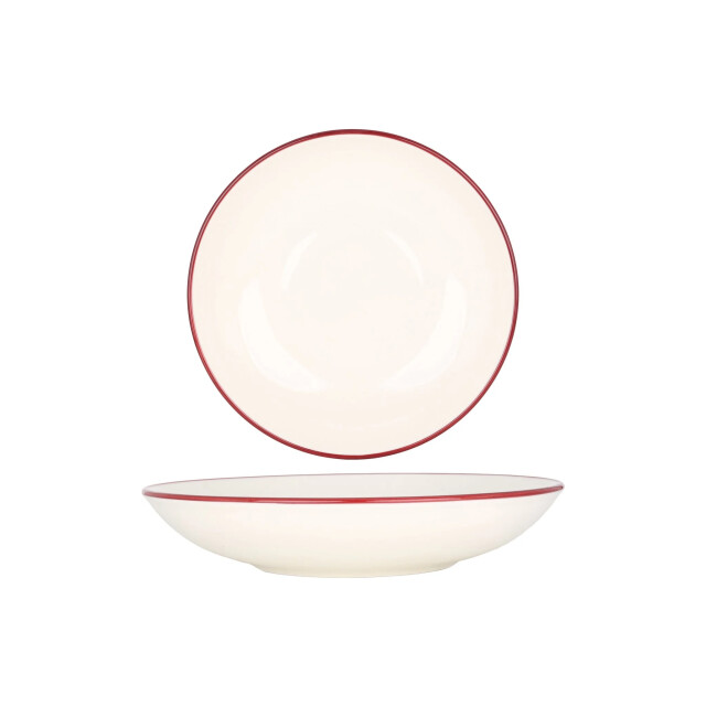 Bonna Serviesset (large) linea burgundy 24 delig 6 personen porselein 3376818 large