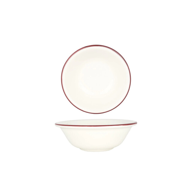 Bonna Serviesset (medium) linea burgundy 24 delig 6 personen porselein 3376817 large