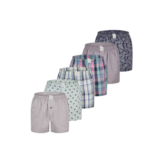MG-1 Wijde kinder boxershorts jongens 6-pack d520k MG1-520K large