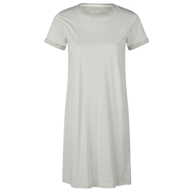 By Louise Dames nachthemd korte mouw gestreept BL-578-02 large