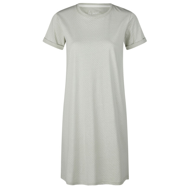 By Louise Dames nachthemd korte mouw gestipt BL-580-02 large