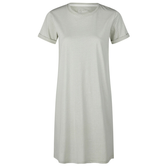 By Louise Dames nachthemd korte mouw gestipt BL-580-02 large