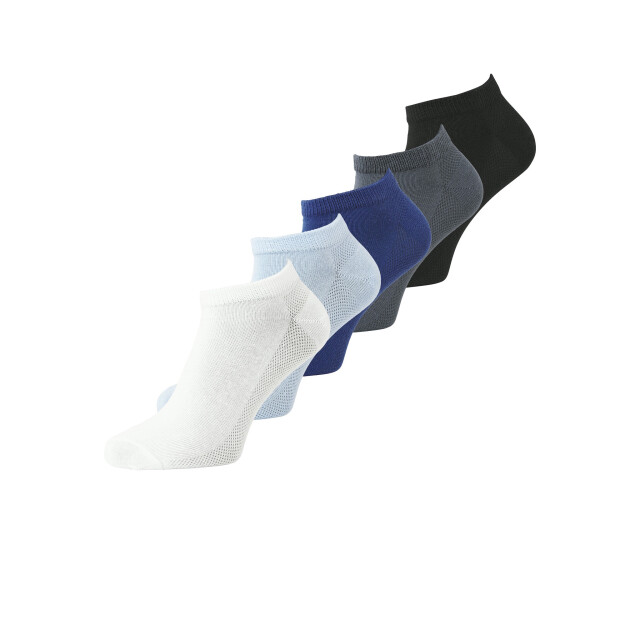 Jack & Jones Jongens korte sokken jacchester kinder enkelsokken 5-pack multicolor 12282510 large