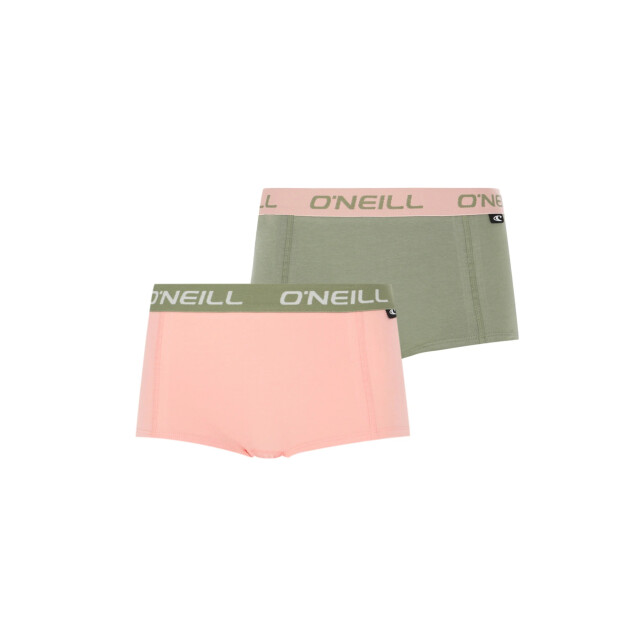 O'Neill Dames boxershort 2-pack blossom oil green 203022006-7001 large