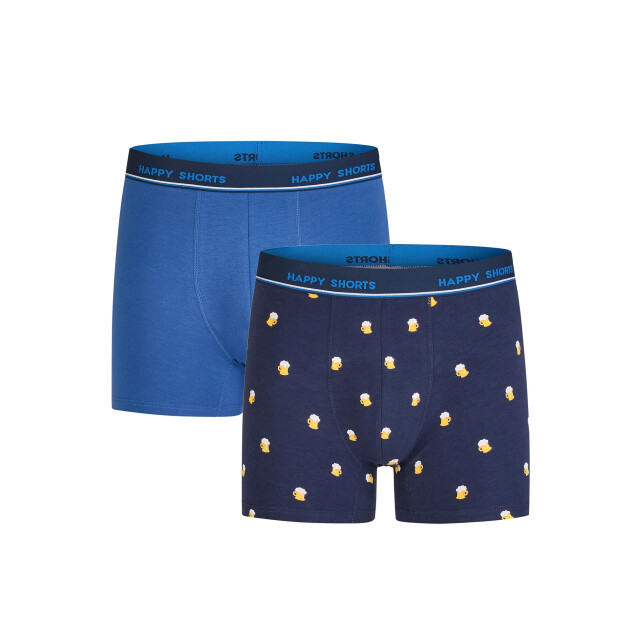 Happy Shorts Heren boxershorts oktoberfest 2-pack bier HS-J-1085 large
