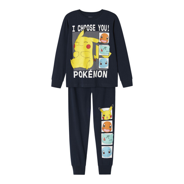 Name It Jongens pyjama set nkmabel pokemon donker 13248217 large