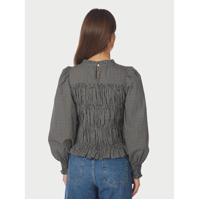 Neo Noir marcia check blouse 166893 132 antracite 06615.980.0009 large