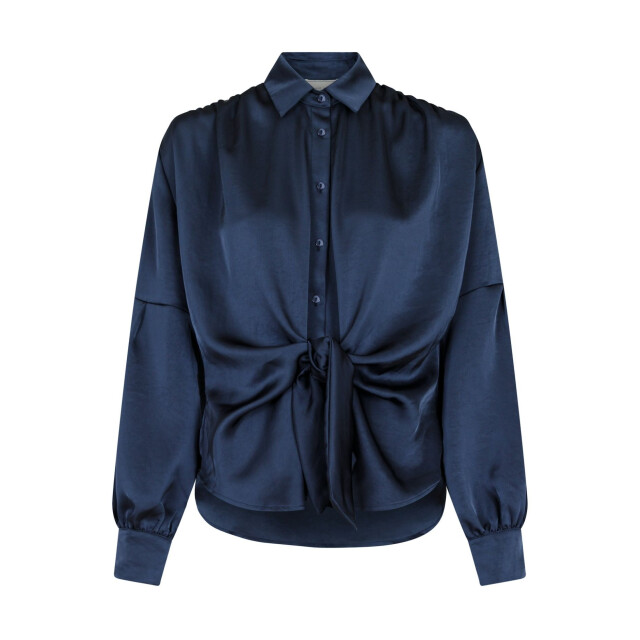 Neo Noir naja satin shirt 160801 678 midnight 06615.211.0236 large