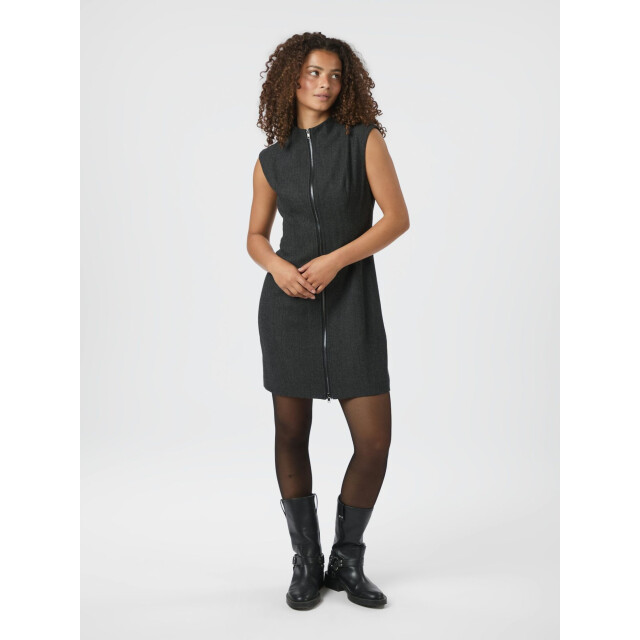 Neo Noir melville herringbone dress 166190 132 antracite 06311.980.0001 large