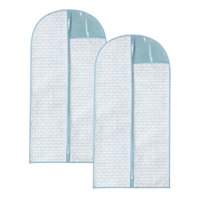 CaliCosy Set van 2 hoezen met golfpatroon voor kleding h120 cm 2931687 large