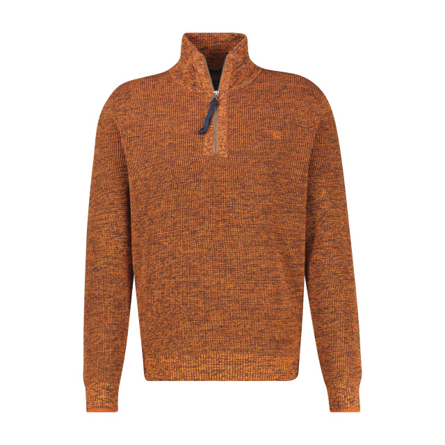 Lerros Heren trui 25n5466 948 pumpkin orange Lerros Trui 25N5466 948PumkinOrange large