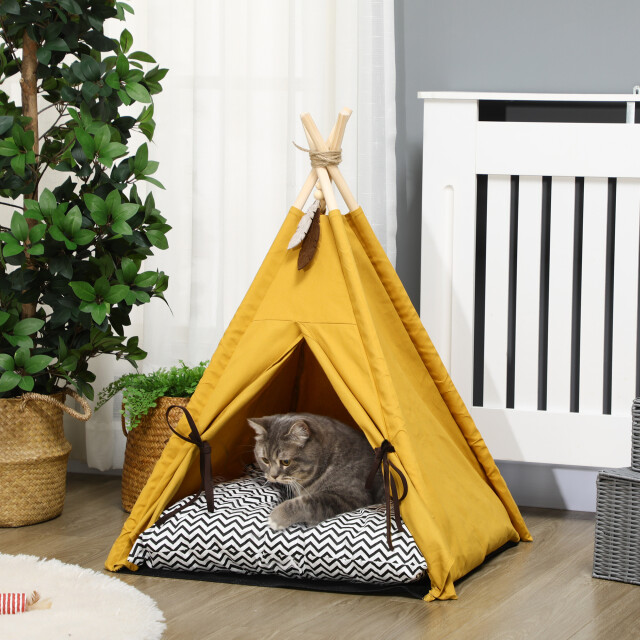 4goodz Tipi-tent voor katten en honden - 3375953 large