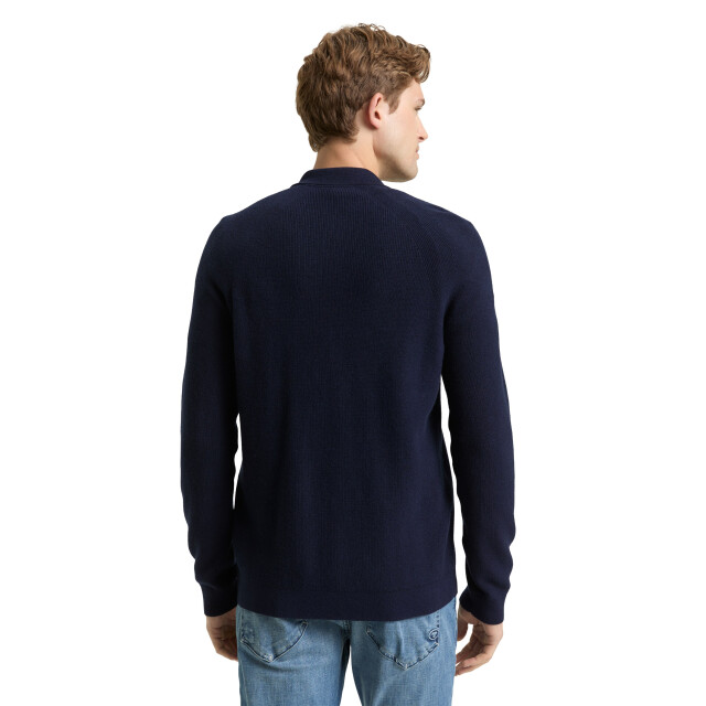 Tom Tailor Soft knit zip jacket 1048781 large