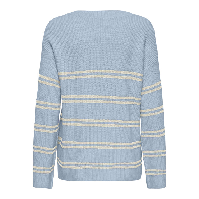 Only Onlibi ls stripe v-neck cc knt 15360753 large