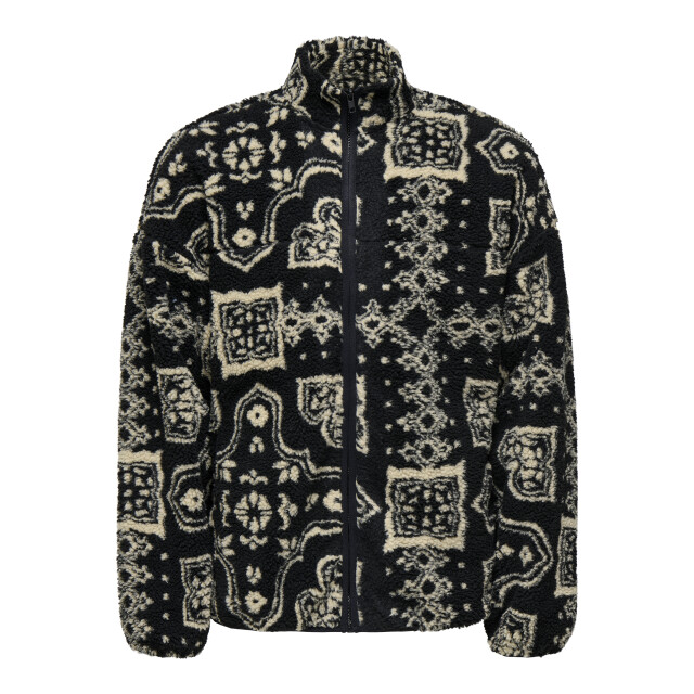 Only & Sons Onsjames ovz ls fleece aop sweat 22035835 large