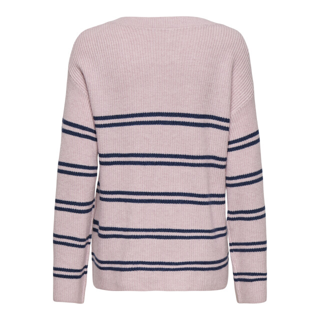 Only Onlibi ls stripe v-neck cc knt 15360753 large