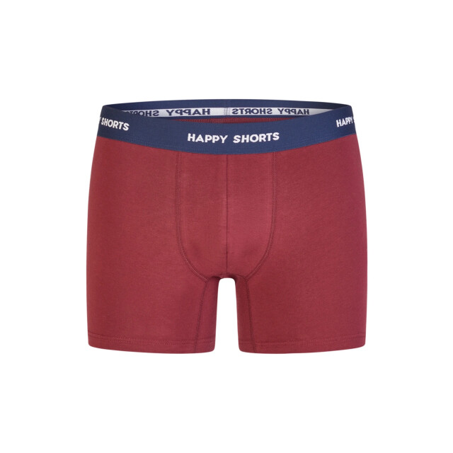 Happy Shorts Heren boxershorts kerst 2-pack donkerblauw/bordeaux HS-J-1198 large