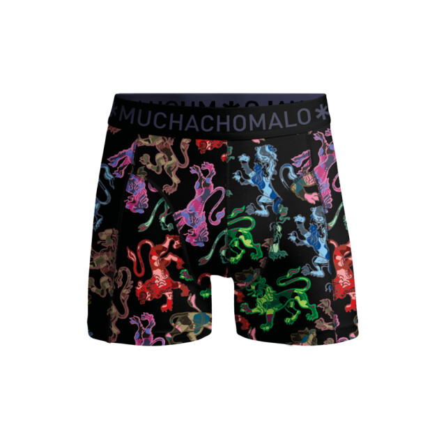 Muchachomalo 12-pack boxer short print/ print/black/blue heren boxers - Print/Black/Blue/Men 12-Pack Boxer Short Print/ large