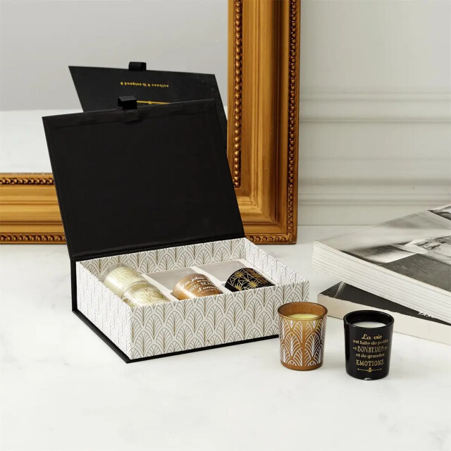 WDMT Luxe geurkaarsen cadeaubox – 6 kaarsen voor ontspanning & sfeer 3386390 large