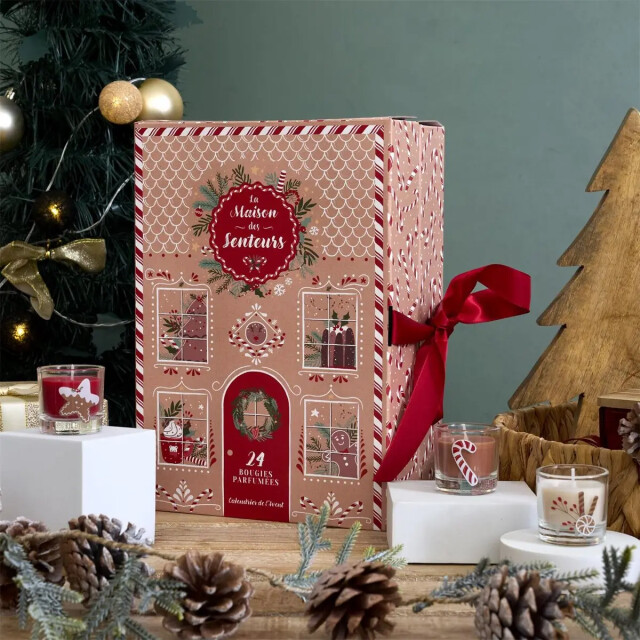 WDMT Luxe adventskalender geurkaarsen cadeauset 3386386 large