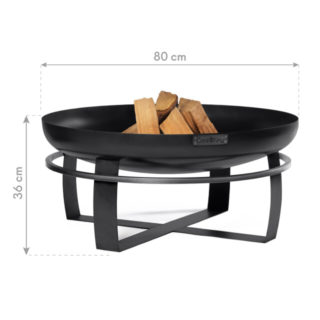 CookKing “viking” vuurschaal op poten 80 cm - 3388067 large