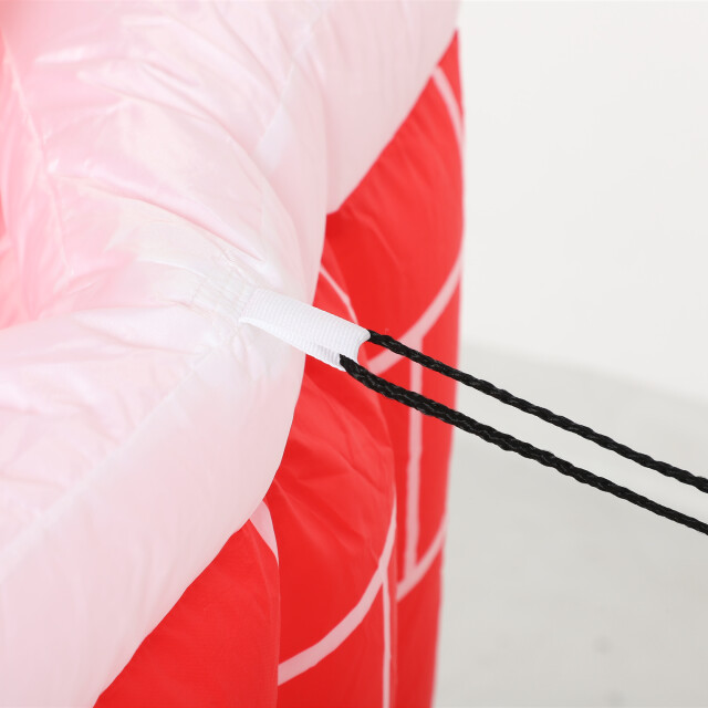 4goodz Opblaasbare kerstman in schoorsteen met led verlichting 210cm 3388058 large