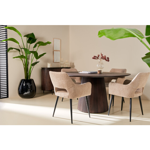 Multifurn Eetkamerstoel ray stof 3388047 large