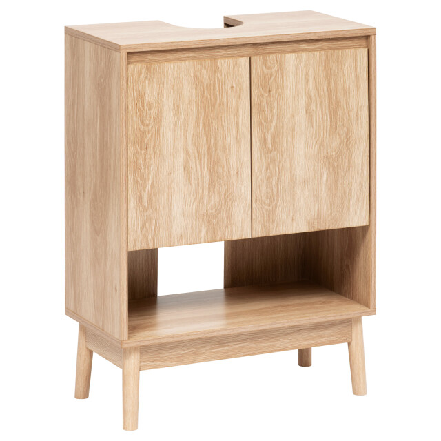 4goodz Badkamerset abana met kolomkast en wastafelonderkast - 3388065 large