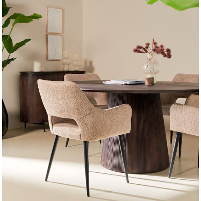 Multifurn Eetkamerstoel ray stof 3388047 large