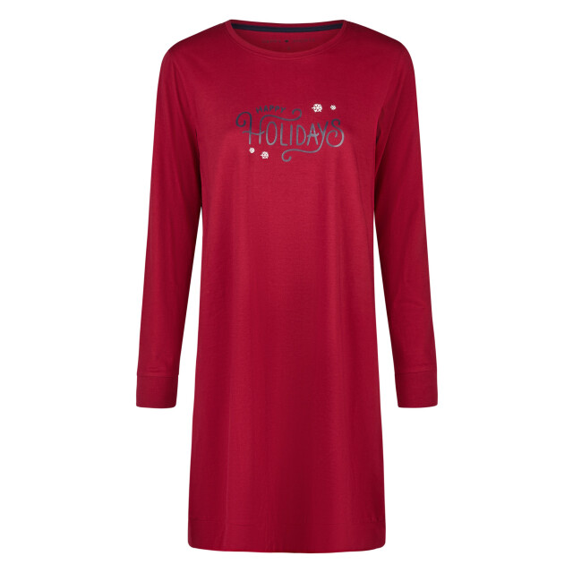 Happy Shorts Dames kerst nachthemd lange mouw print HS-1204-HSW-25-11 large