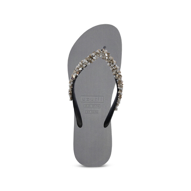 Uzurii Classic aby silver dames slippers, , maat: 18.467.00 large