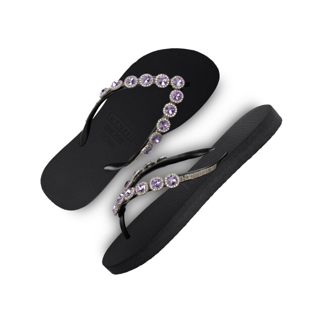 Uzurii Beatrix lila dames slippers, , maat: 18.905.33 large