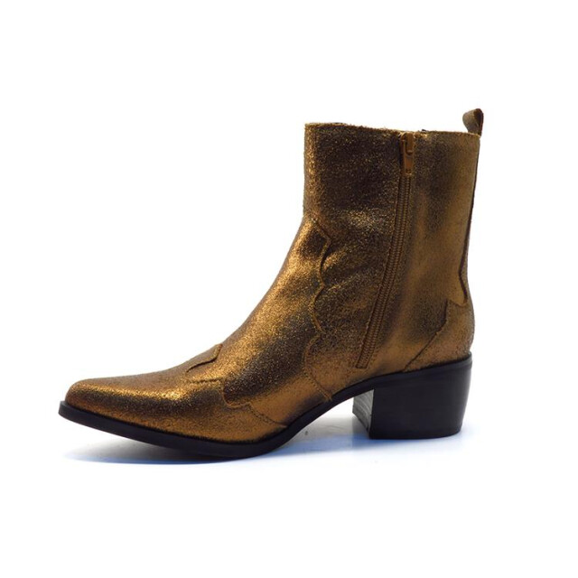 Shoecolate 8.20.08.022.01 Enkellaarzen Brons 8.20.08.022.01 large