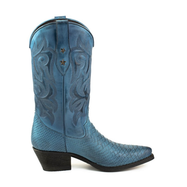 Mayura Boots Dames westernlaarzen alabama 2524-rojo lavado 18688000 Blauw|41 large