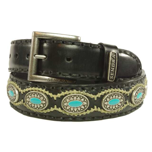 Sendra Riemen 7605-01 19300008 Zwart|90 large