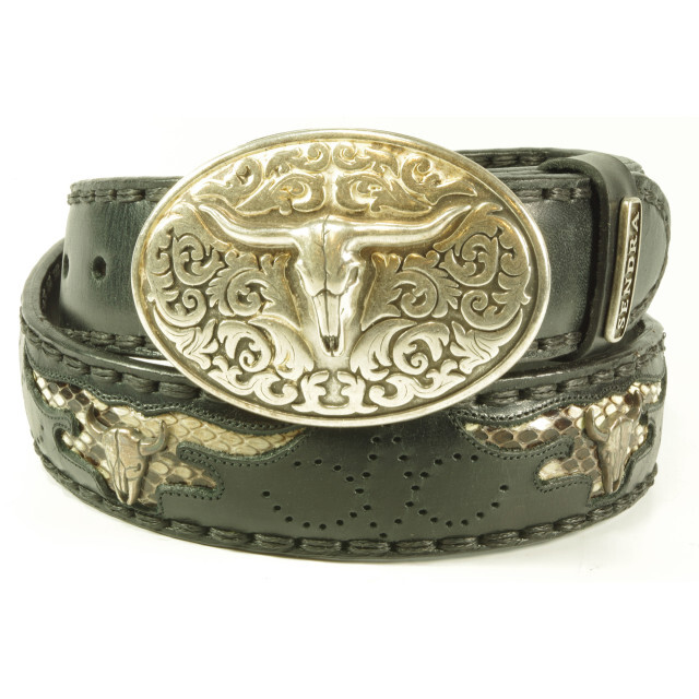 Sendra Riemen 8322-01 18751189 Zwart|90 large