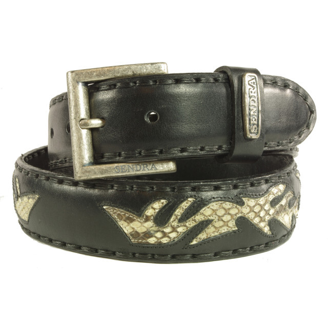 Sendra Riemen 8323-01 12996391 Zwart|90 large
