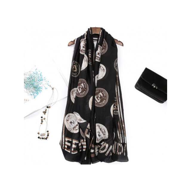 The Dezzy Factory Frederique scarf 18882145 Bruin|One size large