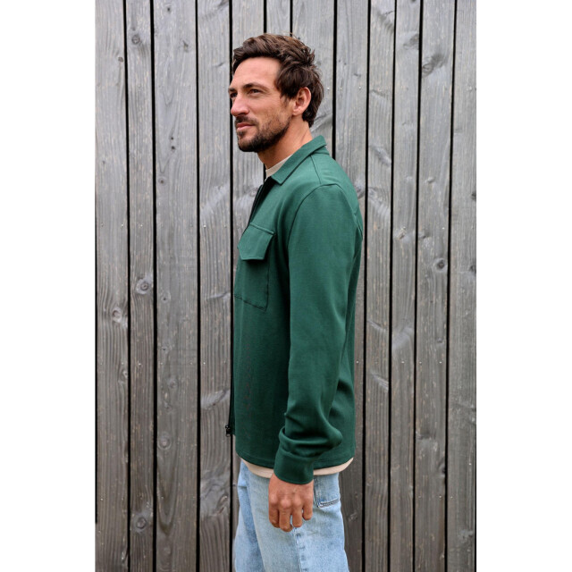 Kultivate Vest luxury zip 19612605 Groen|M large