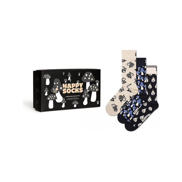 Happy Socks Monochrome magic gift set 16375097 Zwart|36-40 large