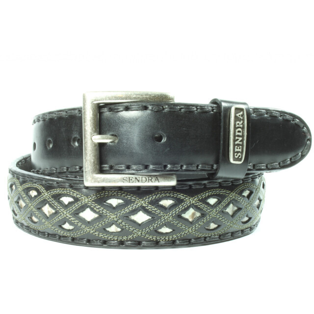 Sendra Riemen 8680-01 14162052 Zwart|90 large