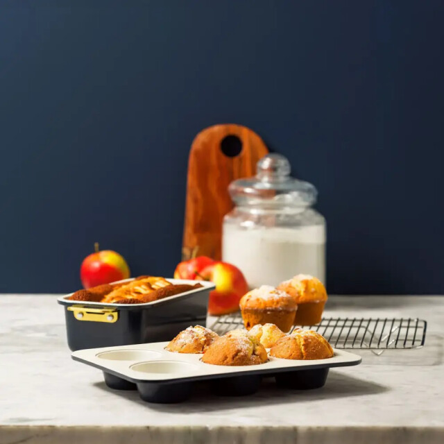 Greenpan Padova keramische bakset 6-delig oxford blue CC010216-001 large