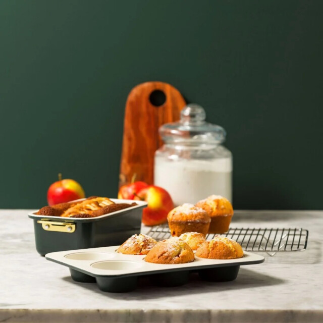 Greenpan Bistro airfryer accessoires 8-delige bakset CC010215-001 large