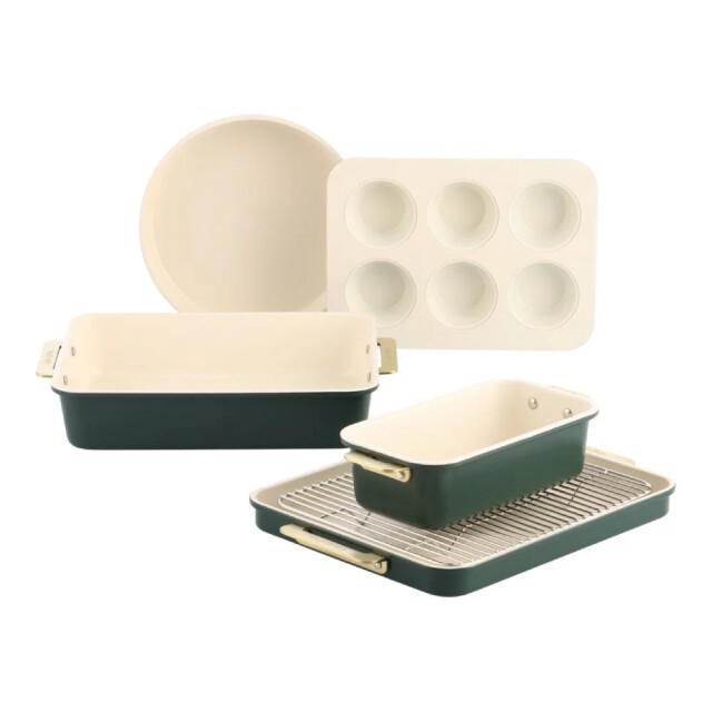 Greenpan Bistro airfryer accessoires 8-delige bakset CC010215-001 large