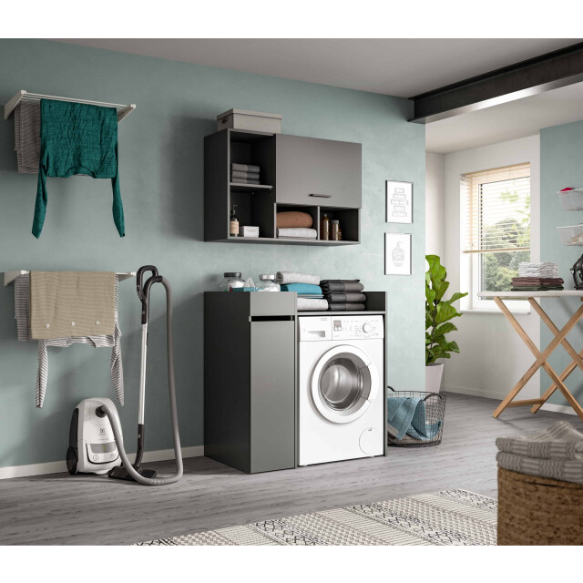 Furnilux Hangkast free 95x64x34 cm in – wandkast voor badkamer, keuken of 3389153 large