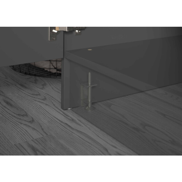 Furnilux Wasmachineombouwkast free 2-delige set 133x195x68 cm in antraciet 3389189 large