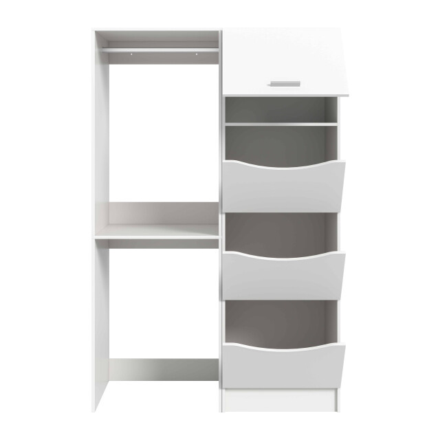 Furnilux Wasmachine ombouw 2 delige set (wasmachinekast en waskast) - 3389131 large