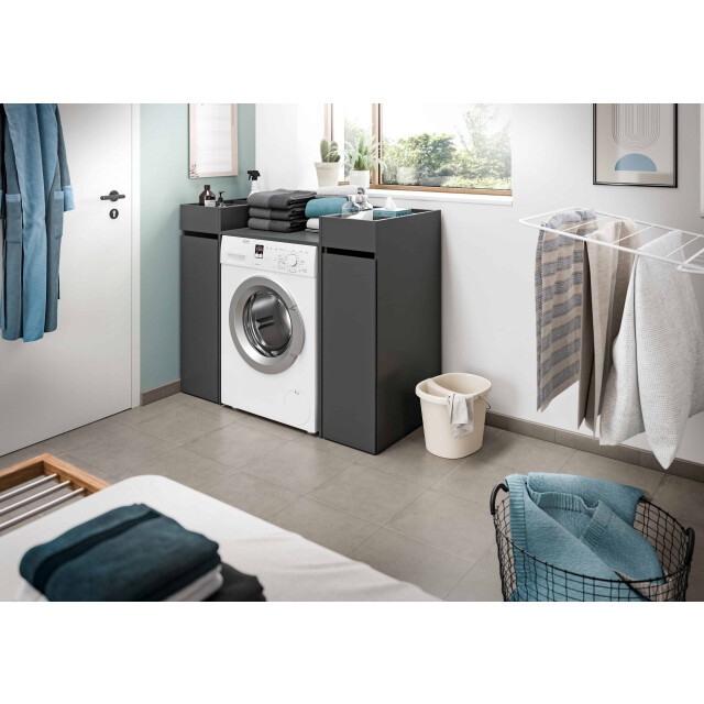 Furnilux Wasmachineombouwkast 3-delige 