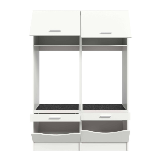 Furnilux Wasmachine ombouw 2 delige set 133 cmx195 cmx68 cm 3389126 large