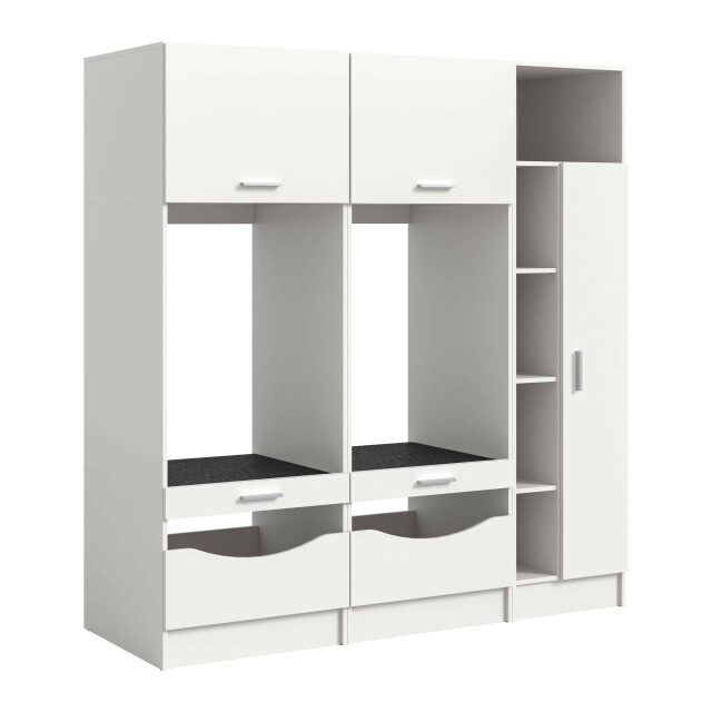 Furnilux Wasmachine ombouwkast free 3 delige set in 182x195x68 cm 3389108 large